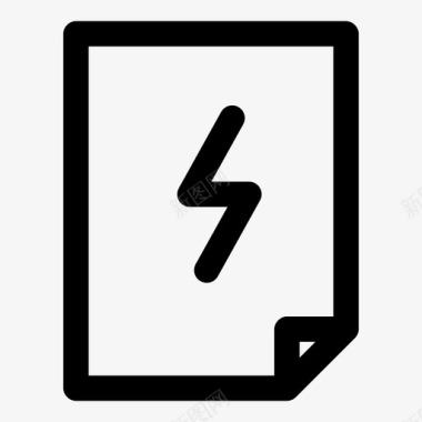 flash文档office文档纸张图标图标