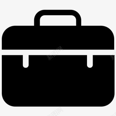 公文包箱子办公室图标图标