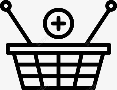 添加到购物篮添加到电子商务图标图标