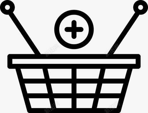 添加到购物篮添加到电子商务图标svg_新图网 https://ixintu.com 添加到 添加到购物篮 电子商务 电子商务大纲