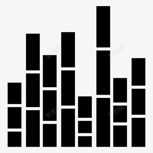 堆积条形图砖块柱形图标svg_新图网 https://ixintu.com 图形 图表 堆积条形图 数据可视化图表hd 柱形 矩形 砖块