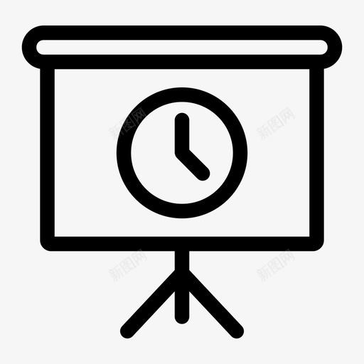 演示时钟提醒时间表图标svg_新图网 https://ixintu.com 提醒 时间 时间表 演示时钟 秒表 计时器 闹钟