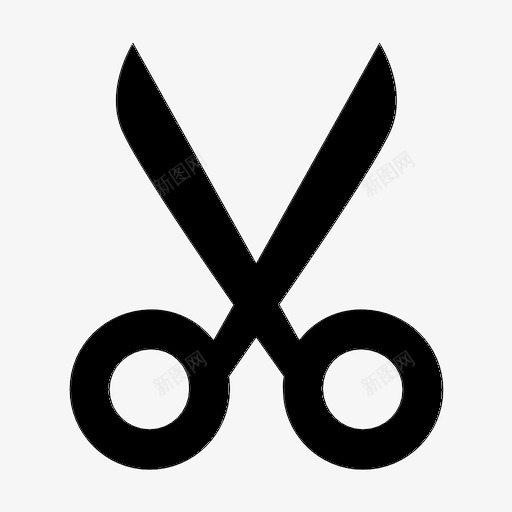 剪刀剪发型师图标svg_新图网 https://ixintu.com 剪 剪刀 发型师 理发师