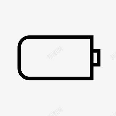 电池空不充电fa瘦型图标图标