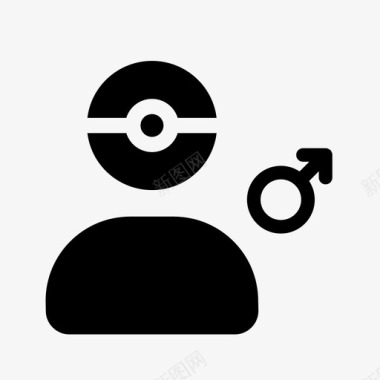 pokemon男动作用户图标图标