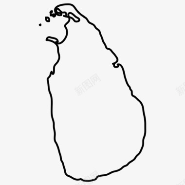 斯里兰卡锡兰国家图标图标