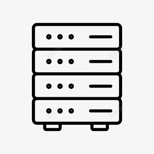 数据服务器数据存储数据库图标svg_新图网 https://ixintu.com web服务器 数据存储 数据库 数据服务器 文件服务器 服务器维护