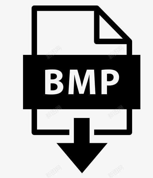 bmp存档扩展名图标svg_新图网 https://ixintu.com bmp图片下载 下载bmp 下载文件 存档 扩展名 文件