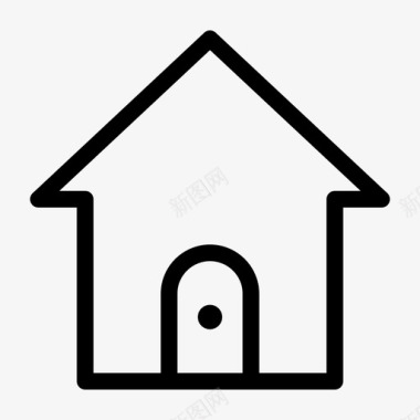 房地产房产建筑图标图标