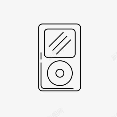 mp3播放器经典ipod图标图标