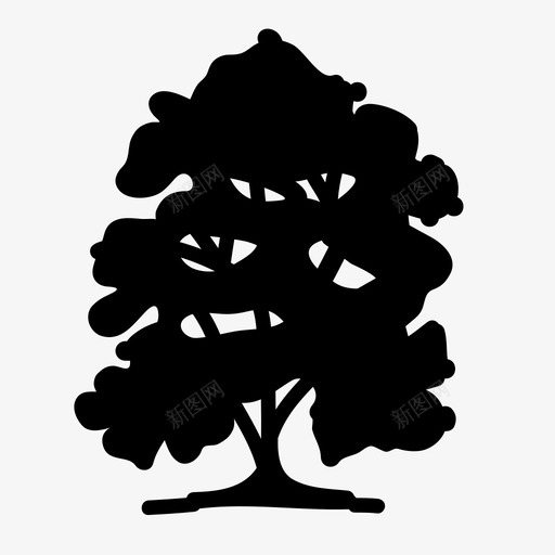 巴西生态系统原生图标svg_新图网 https://ixintu.com 原生 巴西 巴西树木 树木 生态系统 自然