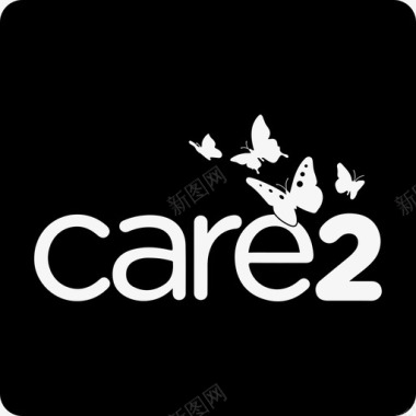 Care2徽标社交社交图标方形图标