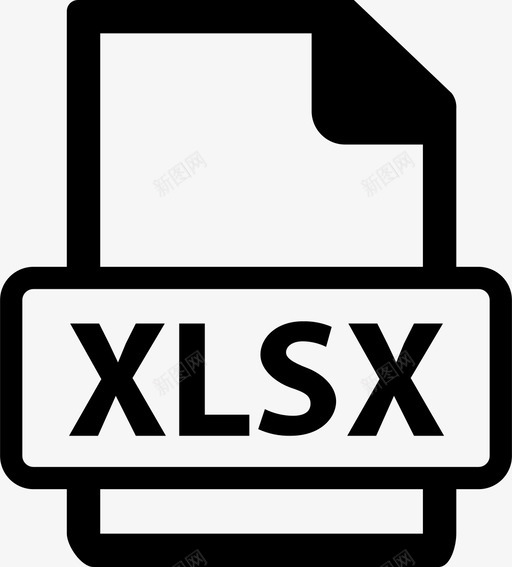 xlsx文件文件格式文件类型图标svg_新图网 https://ixintu.com xlsx文件 xlsx格式 文件 文件格式 文件类型