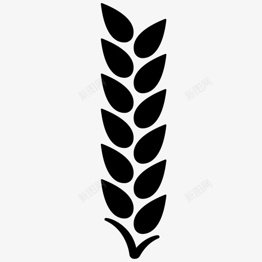 小麦乳糜泻食物过敏图标svg_新图网 https://ixintu.com 乳糜泻 小麦 谷物 面筋 食物过敏