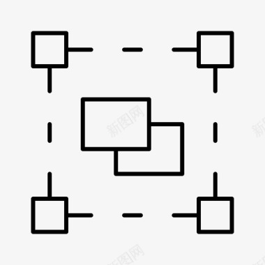 组应用程序业务图标图标