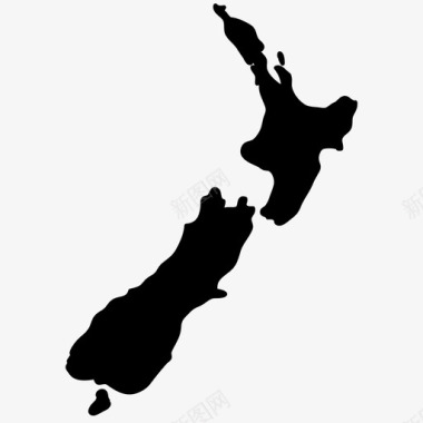 新西兰奥克兰大洋洲图标图标