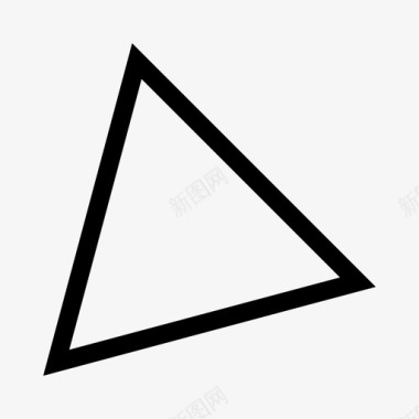 左下三角形箭头方向图标图标