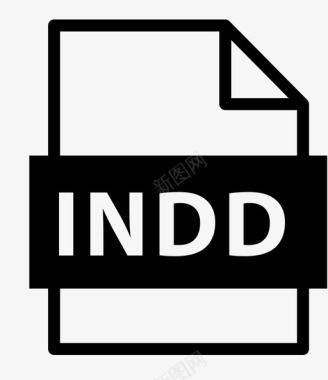 indd文件扩展名名称图标图标