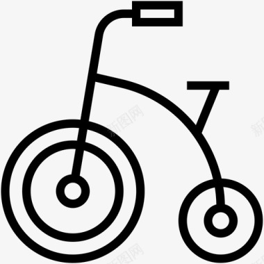自行车婴儿自行车儿童自行车图标图标