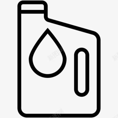 油罐柴油罐加仑图标图标