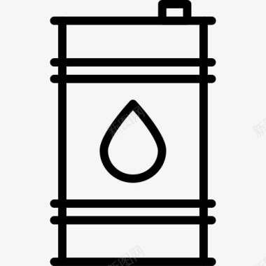 油缸罐容器图标图标