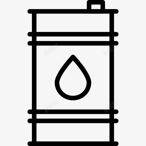 油缸罐容器图标svg_新图网 https://ixintu.com 交货 容器 工业 油缸 罐
