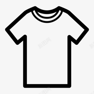 t恤衣服服装配件图标图标