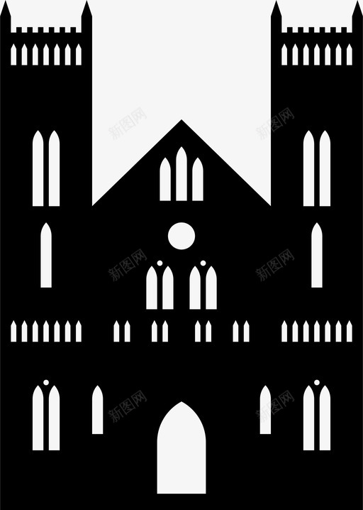 天主教大教堂非洲建筑图标svg_新图网 https://ixintu.com 哈拉雷 地标 天主教大教堂 建筑 津巴布韦 非洲 非洲首都