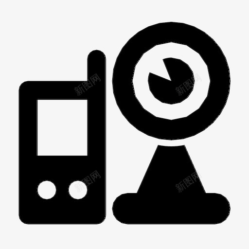 婴儿监护仪遥控器网络摄像头图标svg_新图网 https://ixintu.com 婴儿监护仪 网络摄像头 遥控器