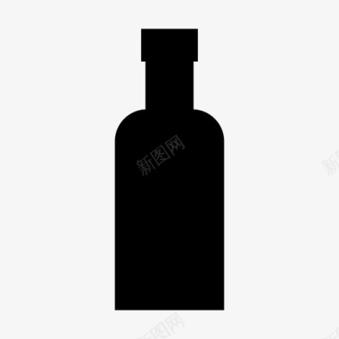 酒瓶饮料耶罗波安图标图标