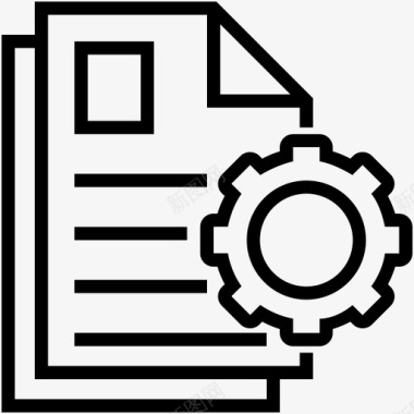 文件设置文件首选项齿轮图标图标