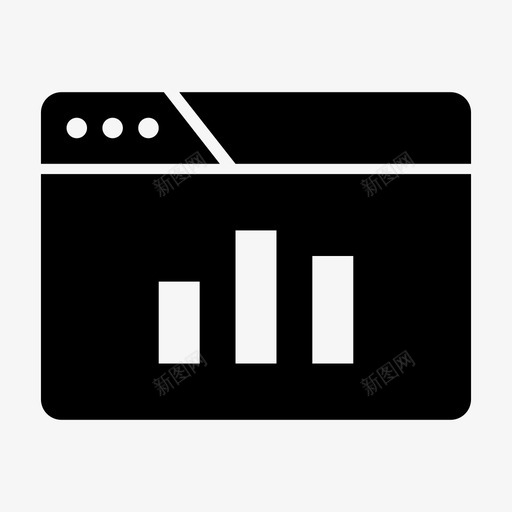 条形图浏览器浏览器界面浏览器窗口图标svg_新图网 https://ixintu.com web浏览器 条形图浏览器 浏览器 浏览器界面 浏览器窗口 通知