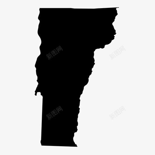 佛蒙特州地图学地理图标svg_新图网 https://ixintu.com 佛蒙特州 地图 地图学 地理 州地图 州大纲