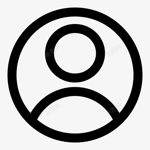 头像凭证人物图标svg_新图网 https://ixintu.com 个人资料 人物 凭证 多媒体最大胆 头像 用户