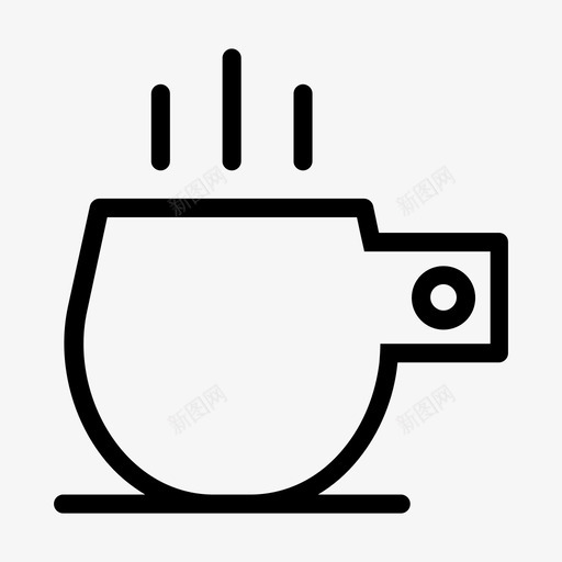 浓缩咖啡杯咖啡咖啡杯图标svg_新图网 https://ixintu.com 咖啡 咖啡杯 咖啡饮料 浓缩咖啡杯