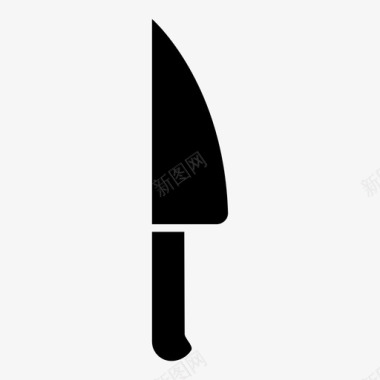 刀菜刀厨师图标图标