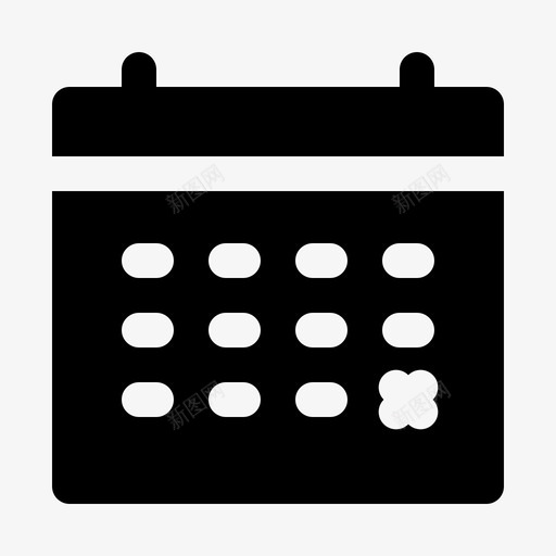 期限业务开发图标svg_新图网 https://ixintu.com 业务 办公 开发 期限 规划 项目管理