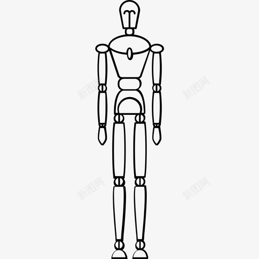 人体模型解剖学身体图标svg_新图网 https://ixintu.com 人体模型 木偶 解剖学 身体