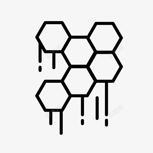 蜂蜜蜜蜂天然药物图标svg_新图网 https://ixintu.com 天然药物 药物 蜂蜜 蜜蜂 超级食品