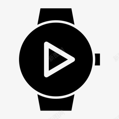 玩智能手表时钟设备图标图标