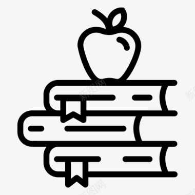 书籍苹果藏书图标图标