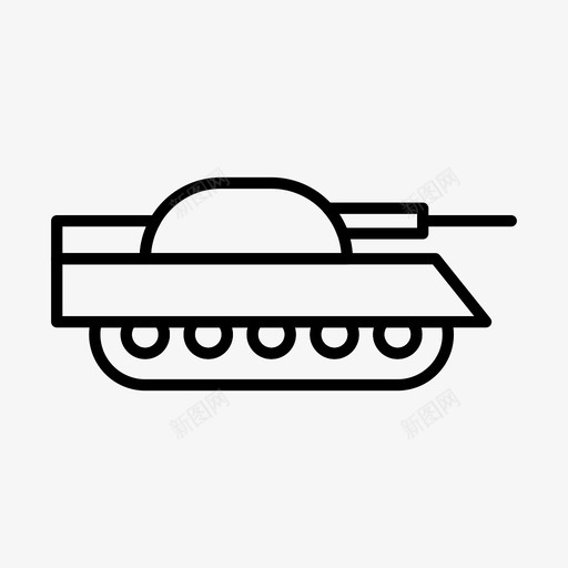 坦克军队士兵图标svg_新图网 https://ixintu.com 军用坦克 军队 坦克 士兵 战争 运输