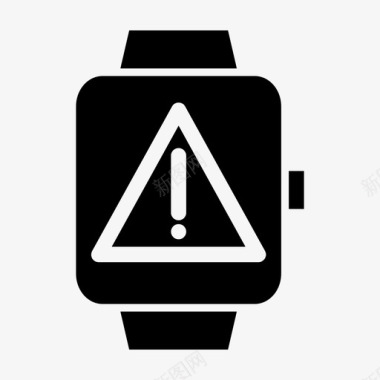 smartwatch错误通知警报警告图标图标