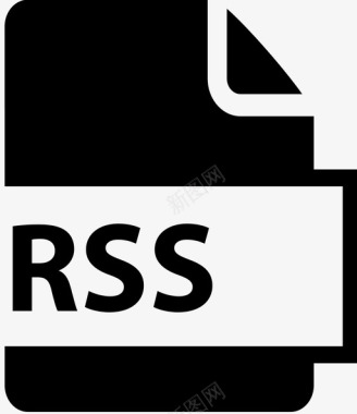 rss文档扩展名图标图标