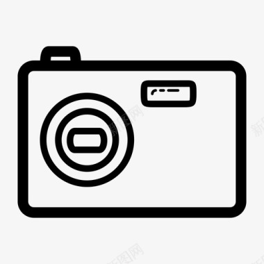 相机相机机身数码相机图标图标