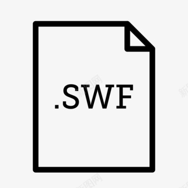 swf文件动画flash文件图标图标