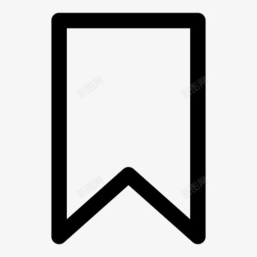 书签收藏夹排名图标svg_新图网 https://ixintu.com 书签 幸存者 排名 收藏夹 最粗体 色带