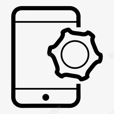 智能手机cog应用程序编程gear图标图标