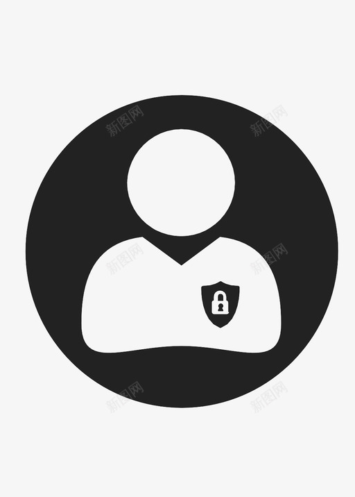 管理员信使密码保护图标svg_新图网 https://ixintu.com 信使 安全区 密码保护 社交媒体 管理员