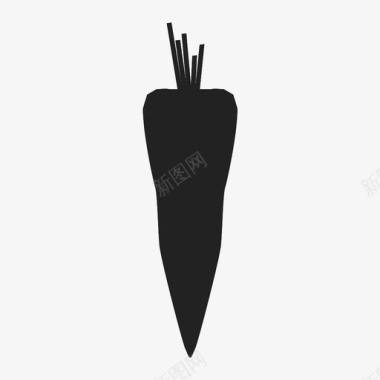 胡萝卜食用食物图标图标